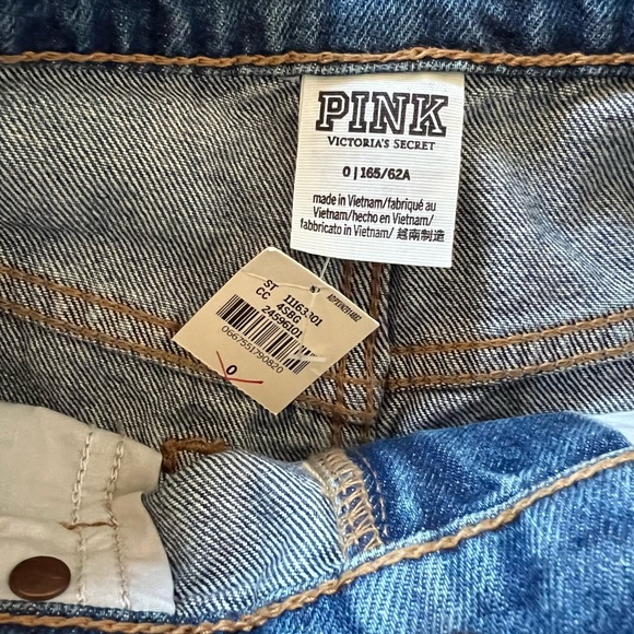 PINK denim shorts - Picture 3 of 3